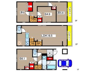 Kolet高田4の物件間取画像